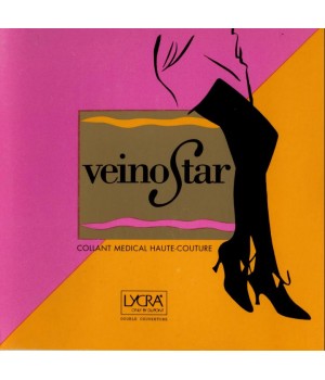 ULTIMELE PERECHI  Ciorapi medicinali VEINOSTAR clasa 1 banda adeziva  preventie 70 D 